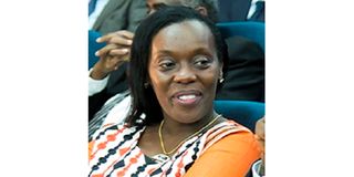 Rwandan health minister Diane Gashumba.
