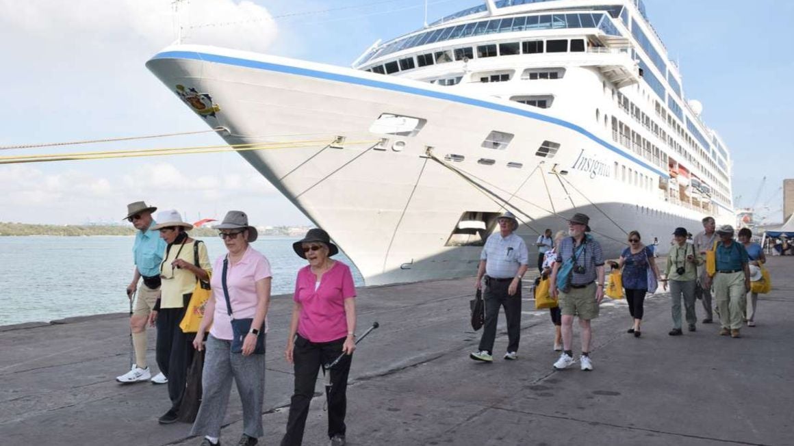 Tourists arrive in Tanzania