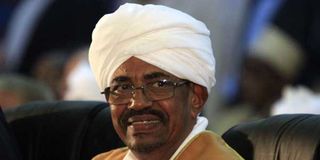 Sudan’s former president Omar al-Bashir.