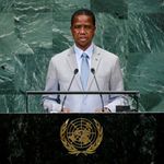 Zambia's President Edgar Chagwa Lungu 