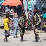 Somali military officers