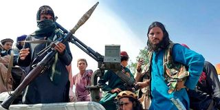 Taliban fighters 