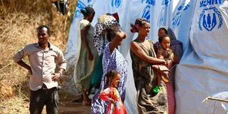 Ethiopian refugees