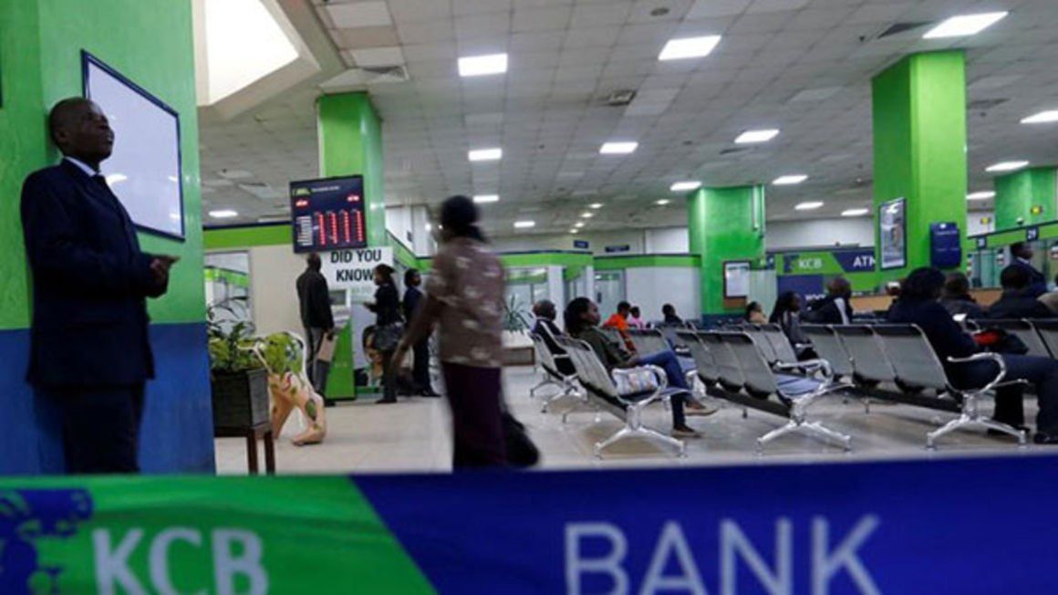 KCB banking hall.