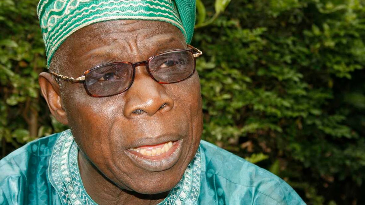 Nigeria's former president Olusegun Obasanjo.