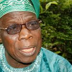 Nigeria's former president Olusegun Obasanjo.