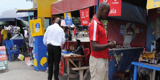 Mobile money.