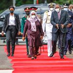 Tanzanian President Samia Suluhu Hassan