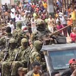 Soldiers in Guinea.