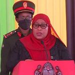 Tanzania's President Samia Suluhu.