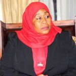 Tanzanian President Samia Suluhu Hassan. 
