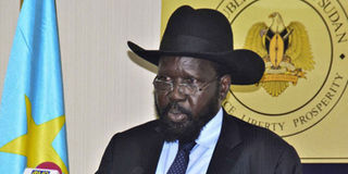 South Sudan's President Salva Kiir.