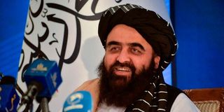 Afghanistan's Foreign Minister Amir khan Muttaqi