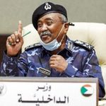 Sudan's Interior Minister Ezz el-Din al-Sheikh Mansour.