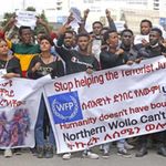 Addis protest