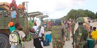 Internally Displaced People in Mozambique.