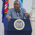 Kenya's President Uhuru Kenyatta.