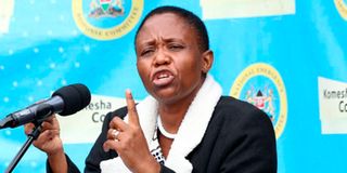 Tanzanian Health Minister Dorothy Gwajima