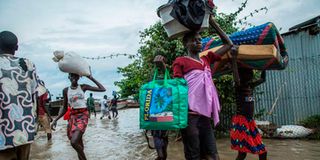 Floods in South Sudan.