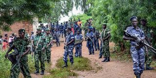 Congolese security officers 