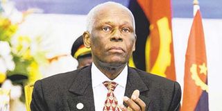 Angola’s former President José Eduardo dos Santos