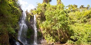 Materuni Waterfall.