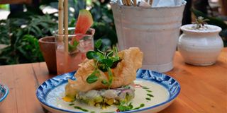 Kingfish ceviche