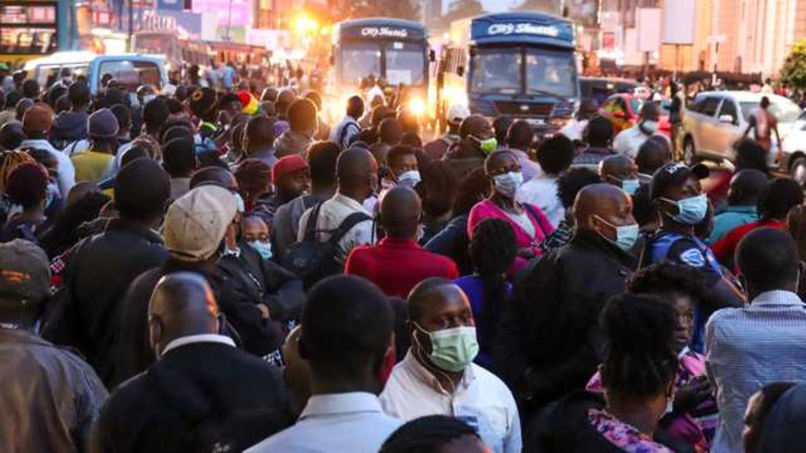 Nairobi commuters