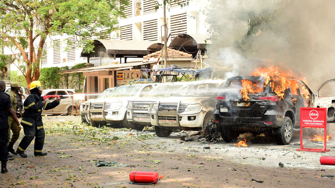 Kampala explosion.