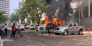 Uganda explosion.