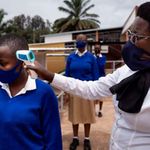 Rwanda students.