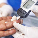 Blood sugar test.