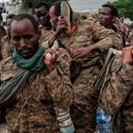 Ethiopian soldiers.