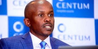 Centum chief executive James Mworia