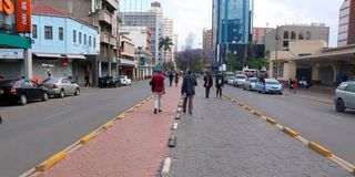 Muindi Mbingu Street in Nairobi's CBD