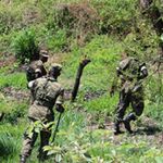 Ugandan soldiers.