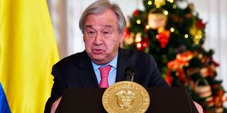 UN Secretary-General Antonio Guterres