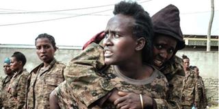 Ethiopian soldiers