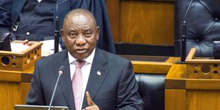 South Africa’s President Cyril Ramaphosa