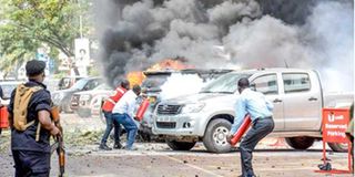 Kampala bomb explosion.