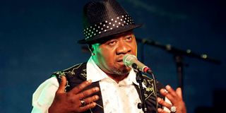 Congolese singer Papa Wemba.