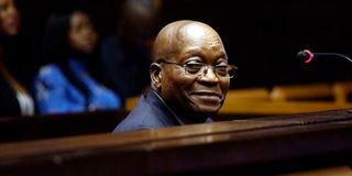 South Africa's former president Jacob Zuma