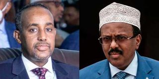 Roble and Mohamed Farmaajo