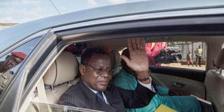 Cameroonian opposition leader Maurice Kamto