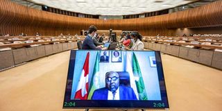 Ambassador and Permanent Representative of Ethiopia to the UN Zenebe Kebede