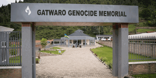 Gatwaro Genocide Memorial in Kibuye