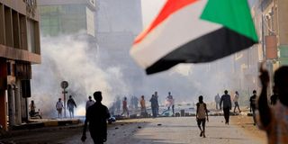 Sudan protesters