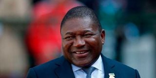 Mozambique's President Filipe Nyusi