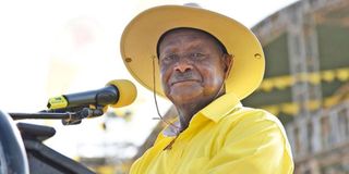 Ugandan President Yoweri Museveni.