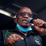 Former South African president Jacob Zuma.